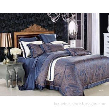 Hong Kong Top Brand Silk Luxury Bed Sets With Multi Colored